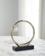 Image 1 of 2: John-Richard Collection Anello di Perle Sculpture on Iron Base, Small