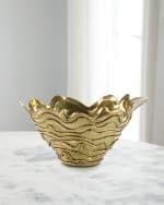Image 1 of 2: John-Richard Collection Lagen Polished Brass Bowl