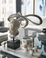 Image 2 of 2: John-Richard Collection Serpentine Sculpture on Marble