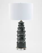 Image 2 of 2: John-Richard Collection Preto 33" Table Lamp