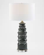 Image 1 of 2: John-Richard Collection Preto 33" Table Lamp