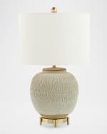 Image 3 of 3: John-Richard Collection Salt Flats 27" Table Lamp