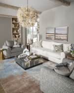 Image 2 of 3: John-Richard Collection Ethereal Blossoms 32" Table Lamp