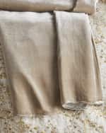 Image 1 of 2: TL at Home Silk-Blend Oversize Throw