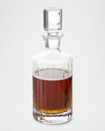 Image 3 of 3: Neiman Marcus Cut Glass Decanter, 26 oz.
