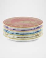 Image 4 of 5: GINORI 1735 Oriente Italiano Assorted Coasters, Set of 4