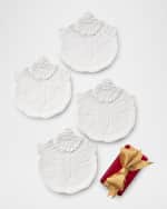 Image 3 of 3: Vietri Pietra Natale Figural Santa Canape Plate