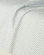 Image 1 of 2: John Robshaw Cala Queen Flat Sheet