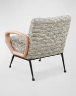 Image 2 of 4: Jonathan Adler Gainsbourg Boucle Lounge Chair