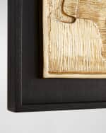 Image 2 of 3: Jonathan Adler Reform Brass Wall Art, Large
