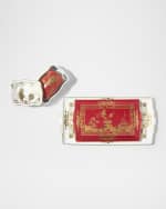 Image 3 of 4: GINORI 1735 Oriente Italiano Large Service Tray