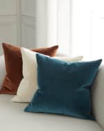 Image 1 of 3: Eastern Accents Uma Ivory Decorative Pillow, 20" Square 