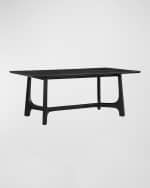 Image 1 of 5: Katherine Noble by BMC Dunnigan Dining Table, 76"
