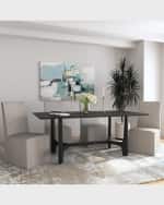 Image 5 of 5: Katherine Noble by BMC Dunnigan Dining Table, 76"
