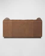 Image 4 of 5: Four Hands Alec Leather Chair and a Half