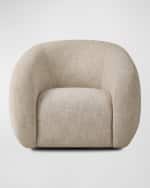 Image 2 of 8: Four Hands Channing Swivel Chair