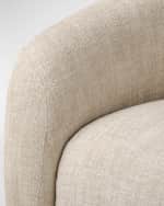 Image 5 of 8: Four Hands Channing Swivel Chair