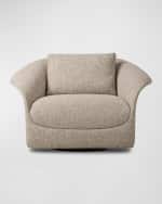 Image 2 of 7: Four Hands Ezra Swivel Chair