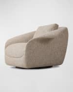 Image 3 of 7: Four Hands Ezra Swivel Chair
