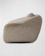 Image 4 of 7: Four Hands Ezra Swivel Chair
