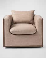 Image 2 of 7: Four Hands June Swivel Chair