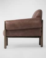 Image 4 of 7: Four Hands Olia Leather Chair