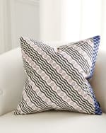 Image 3 of 3: Christian Lacroix Bohemian Rapsody Mosaique Decorative Pillow, 20" Square