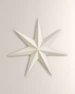 Image 1 of 2: Global Views Stellar White Wall Star - Large 