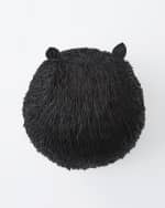 Image 1 of 3: Global Views La Chatte Pillow, 12" Round