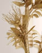 Image 3 of 4: Global Views Albizia 23" 3-Light Wall Sconce