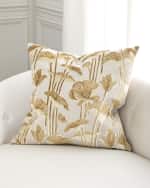 Image 3 of 3: D.V. KAP Home Vanity Poppy Decorative Pillow, 24" Square