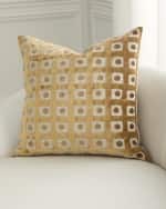 Image 1 of 3: D.V. KAP Home Domino Decorative Pillow, 24" Square