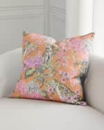 Image 1 of 2: D.V. KAP Home Isabella Decorative Pillow, 24" Square