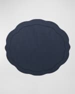 Image 1 of 2: Kim Seybert Navy Tailored Placemat