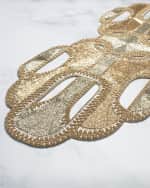 Image 2 of 3: Kim Seybert Palisade Table Runner