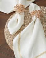 Image 2 of 3: Kim Seybert Aster Napkin Ring