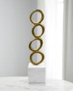 Image 1 of 3: Worlds Away Omar Sculpture 