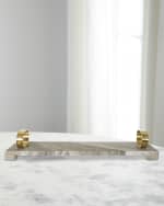 Image 1 of 4: Worlds Away Tadeo Tray 