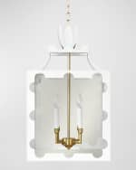 Image 2 of 2: Worlds Away Talula 28" 4-Light Chandelier