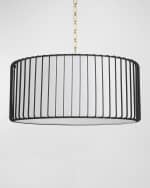 Image 2 of 2: Tuxedo 33" 4-Light Chandelier