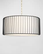 Image 1 of 2: Tuxedo 33" 4-Light Chandelier