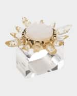 Image 1 of 3: Kim Seybert Coronet Napkin Ring, Set of 4