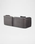 Image 5 of 7: Haute House Quinn Velvet Sofa, 93"