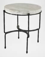 Image 3 of 5: Arteriors Cedrick End Table
