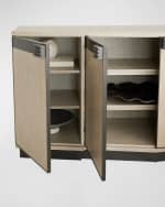Image 4 of 8: Arteriors Cyrus 4-Door Credenza