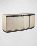 Image 1 of 8: Arteriors Cyrus 4-Door Credenza