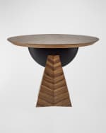 Image 2 of 7: Arteriors Dorette Oval Entry Table, 42"