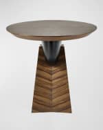 Image 4 of 7: Arteriors Dorette Oval Entry Table, 42"