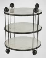 Image 3 of 6: Arteriors Carlita End Table