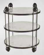 Image 1 of 6: Arteriors Carlita End Table